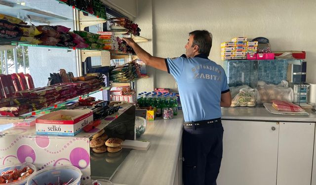 Zabıtadan okul kantinlerine sıkı takip