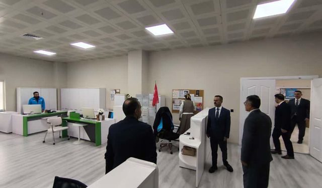 Vali Aktaş Çayırova'da Ziyaret ve İncelemelerde Bulundu