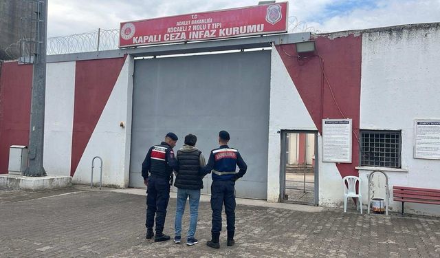 Kocaeli'de Jandarmadan Firari Hükümlüye Operasyon