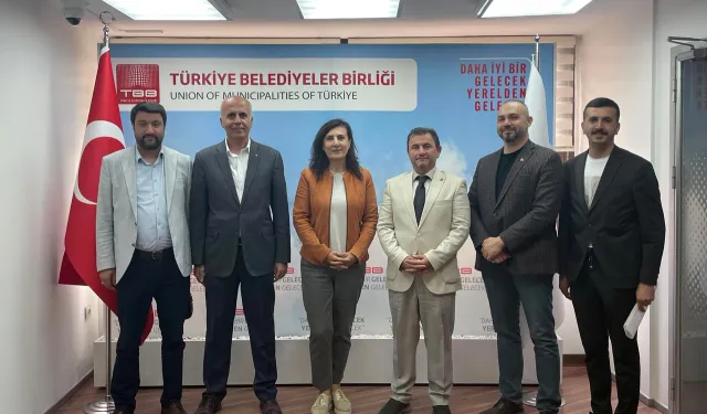 Kayseri Talas heyetinden Ankara'ya teşekkür ziyareti