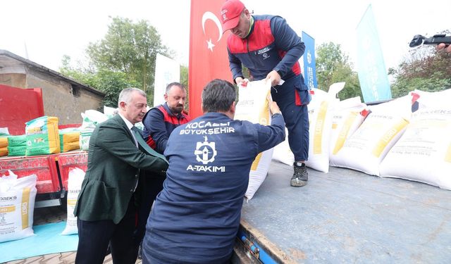 3.500 çiftçiye yem bitkisi tohumu dağıtıldı