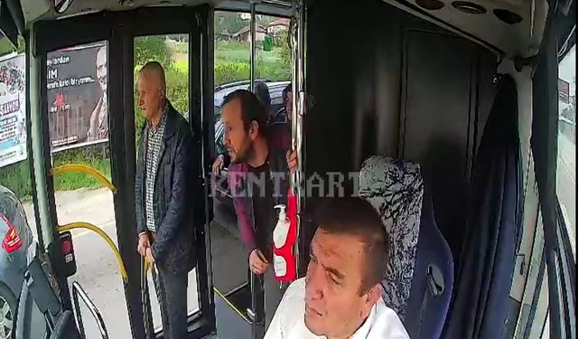 Büyükşehir otobüs şoförü yolcuyu hastaneye yetiştirdi!