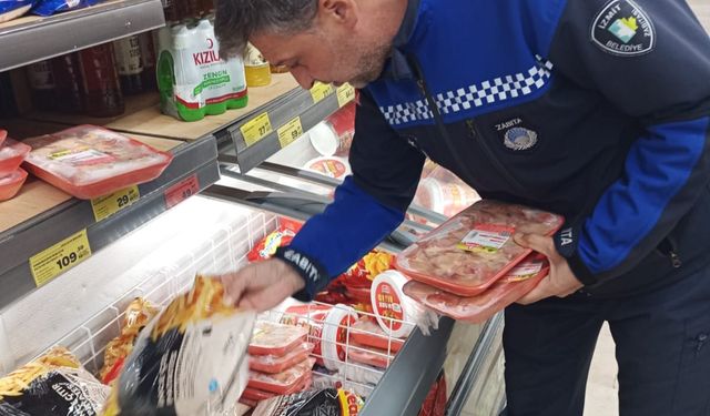 Market raflarında tarihi geçmiş ürünlere geçit yok