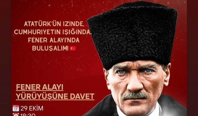 CHP Gebze Cumhuriyet Bayramını Fener Alayıyla Kutlayacak