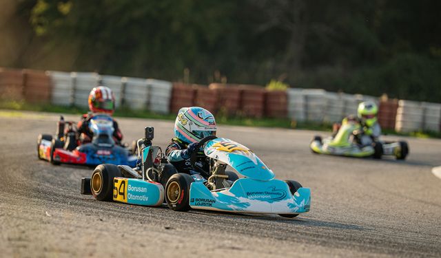 Körfez Karting Yarışı'nda Büyük Çekişme