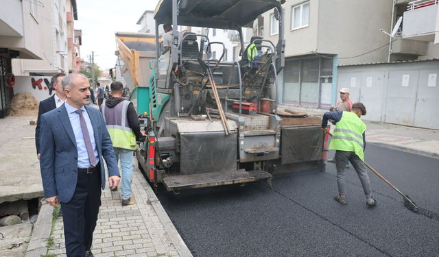 Çayırova’da yol yenileme çalışmaları hızla sürüyor