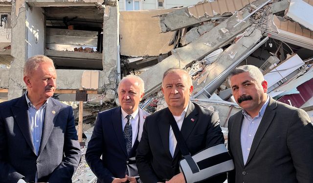 CHP heyeti bölgede inceleme yaptı