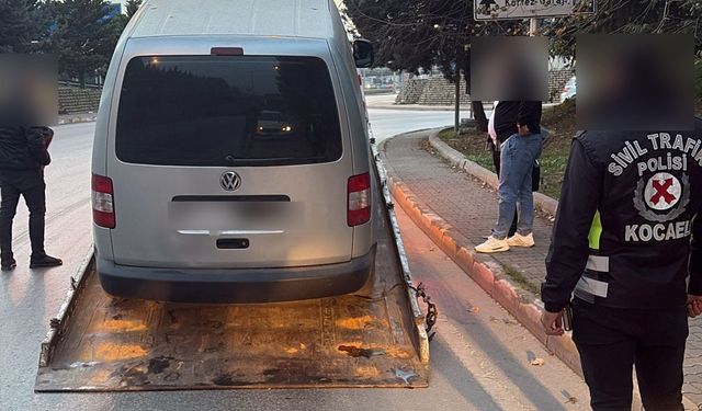 Kocaeli'de Korsan Taşımacılığa Büyük Ceza!