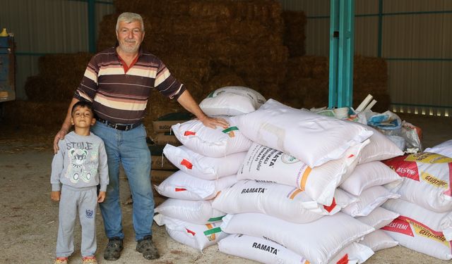 Büyükşehir’den yangın mağduru üreticilere destek