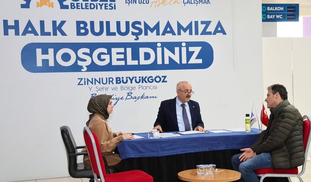 Başkan Büyükgöz Vatandaşlarla Buluştu