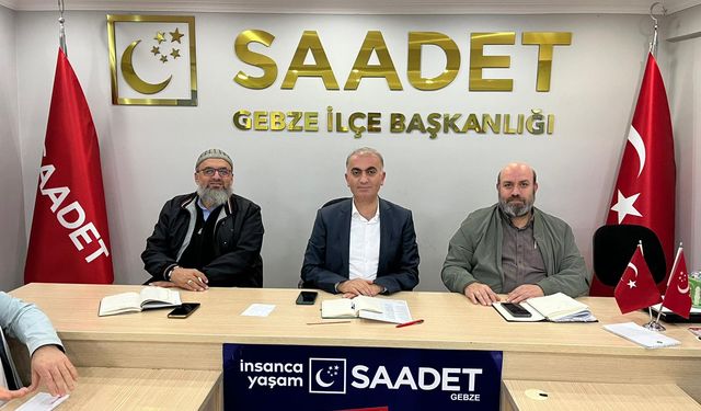 SP lideri Mahmut Arıkan Gebze’ye Geliyor