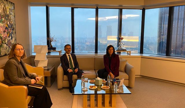 Vali Aktaş, Sabancı Vakfı'nı Ziyaret Etti