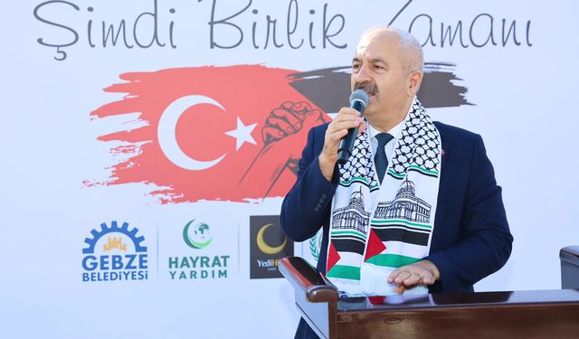 Gebze’de Filistin’e Destek Kermesi