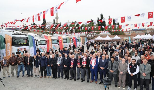 Gebze'den Sudan'a 10 Tırlık Yardım!