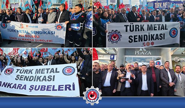 Türk Metal Sendikası Eylem Sürecini Başlattı!