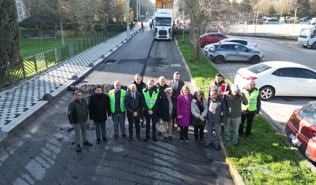 İzmit Belediyesinden Prestijli Sokaklar