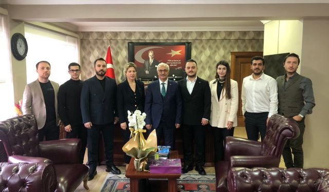 Mimarlar Odası’ndan Kaymakam Özyiğit’e Ziyaret