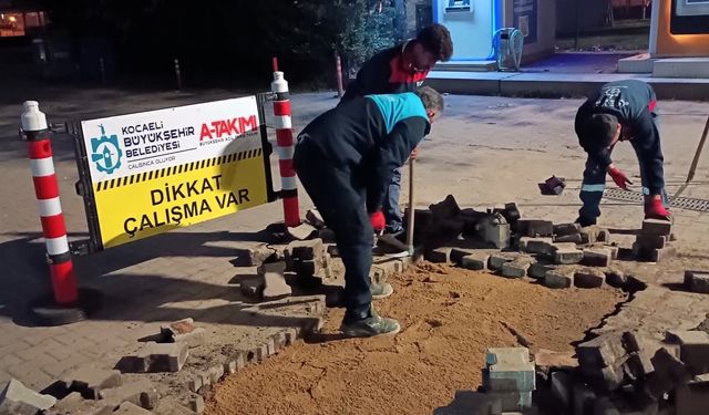 Büyükşehir’e bağlı A Takımı 7/24 İşbaşında