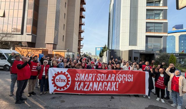 Smart Solar İşçileri: Grev Kırıcılığına Geçit Vermeyeceğiz