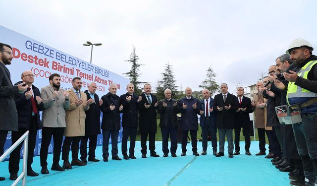Gebze'de Çocuk Görüşme Merkezi’nin Temeli Atıldı