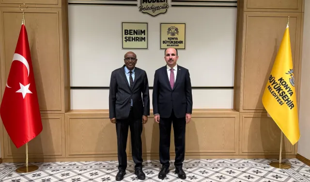 Cibuti Büyükelçisi Abdillahi'den Başkan Altay'a ziyaret