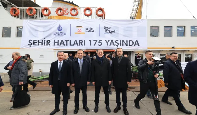 İBB Şehir Hatları 175 Yaşını Kutluyor
