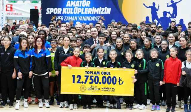Manisa Büyükşehir'den amatör spora rekor destek