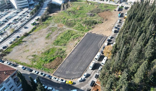 Gebze Belediyesi'nden 45 Araçlık Otopark