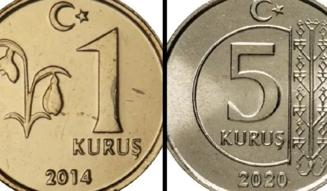 1 ve 5 kuruş basımı durduruldu mu?