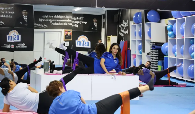 Ücretsiz spor kurslarına yoğun ilgi