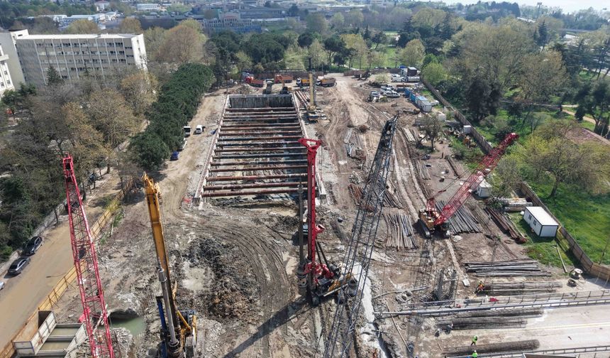 Körfezray Metro Projesi'nde Çalışmalar Hızla İlerliyor