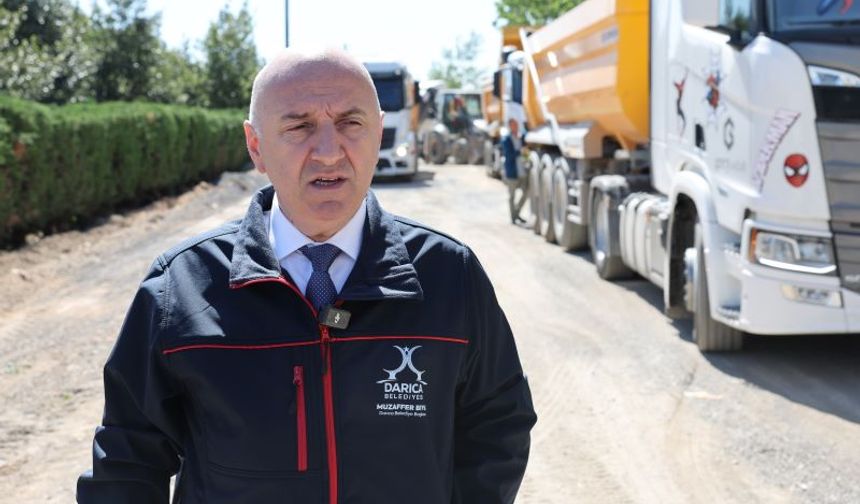 Darıca Baharla Birlikte Asfalta Kavuşuyor!