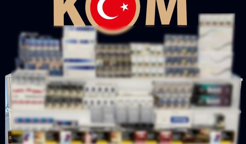 Binlerce Kaçak Sigara ve Makaron Ele Geçirildi!