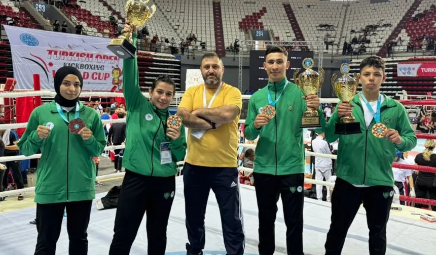 Konya Meramlı sporculardan 3 altın, 1 bronz madalya