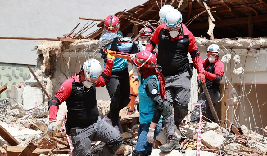 GEAK, Deprem Tatbikatında Aktif Rol Aldı