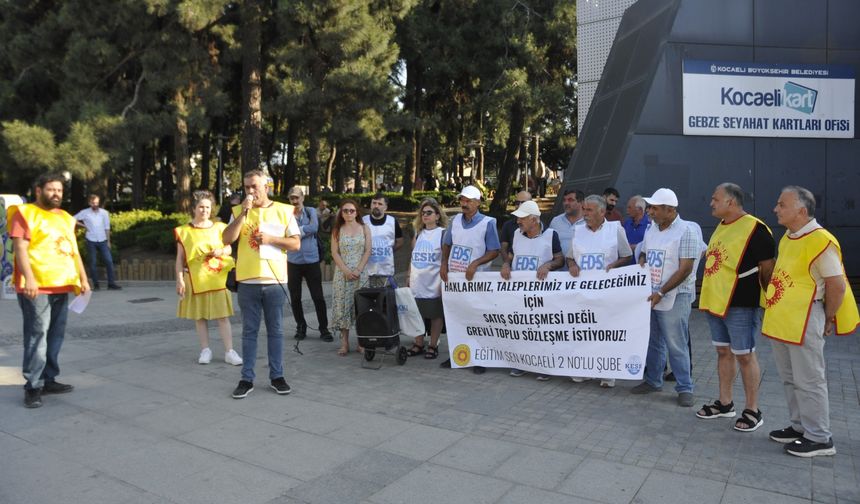 Eğitim Sen Kocaeli 2 Nolu Şube Taleplerini Açıkladı