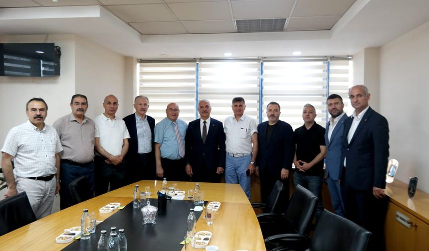 Gebze KAI Derneği'nden GTO Başkanı Aslantaş'a Ziyaret