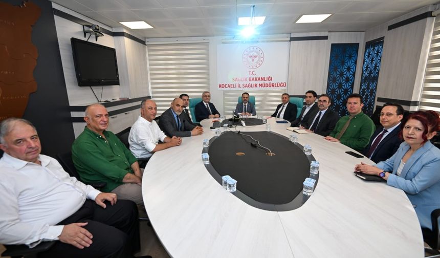 Vali Aktaş, İl Sağlık Müdürlüğü’nden Brifing Aldı