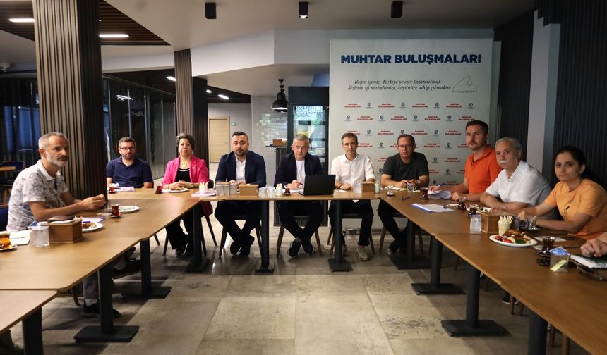 Büyükşehir’in “Muhtar Buluşmaları” başladı