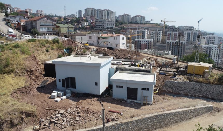 İSU'dan 2.000 metreküplük modern su deposu