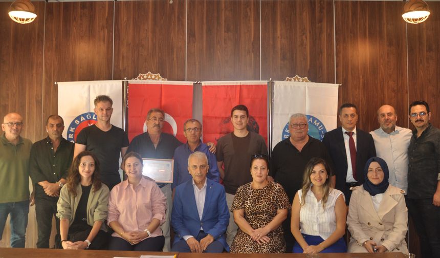 Türk Sağlık Sen Kocaeli Şubesi’nde hüzünlü veda