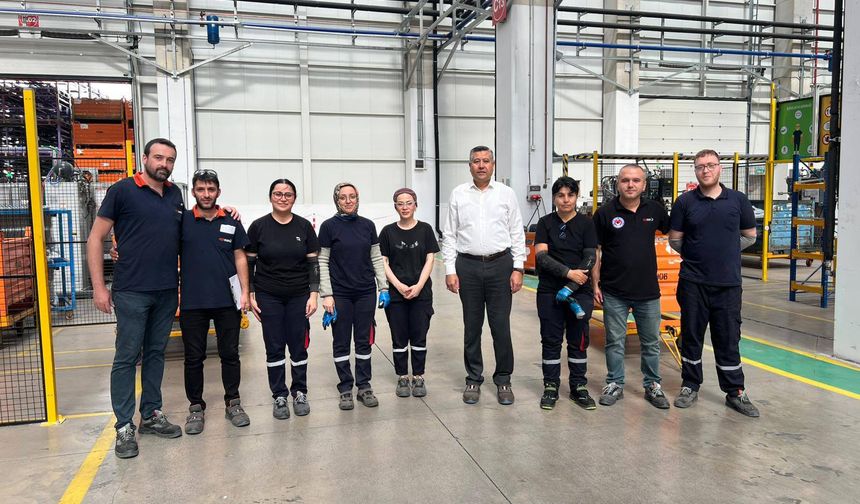 Türk Metal Sendikası’ndan Opsan Ziyareti