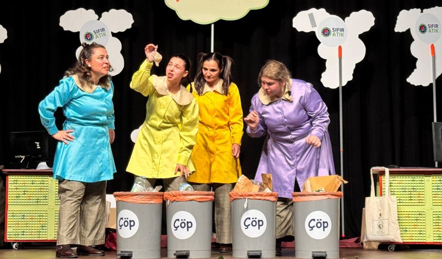 Çocuklara sıfır atık atık bilinci!