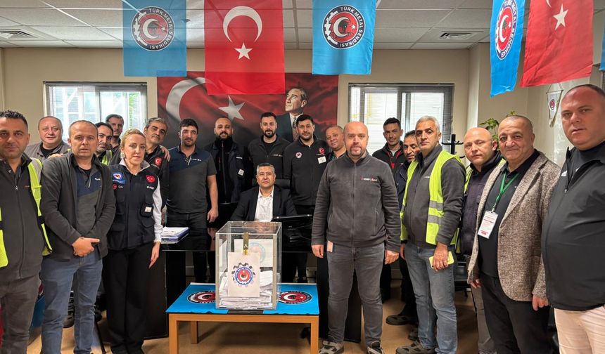 Türk Metal Gebze 1 No'lu Şube'de Delege Seçimleri Başladı