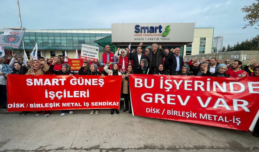 Smart Solar İşyerinde Grev Başladı
