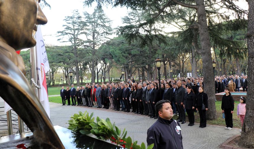 Gebze Teknik Üniversitesi’nde 10 Kasım Anma Programı