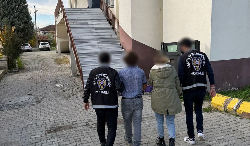 Kocaeli Polisi, Suçluları Sakarya'da Yakaladı!