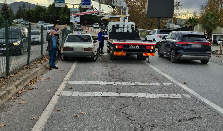 Yolda Kalan Vatandaşa  Kocaeli Zabıtasından Destek!