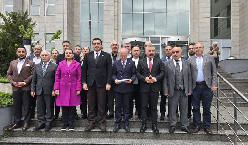 CHP Gebze'de suç duyurusunda bulundu!