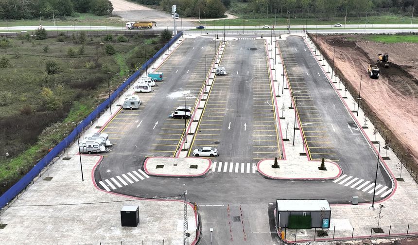 Kartepe’ye Modern “Karavan Park” Alanı